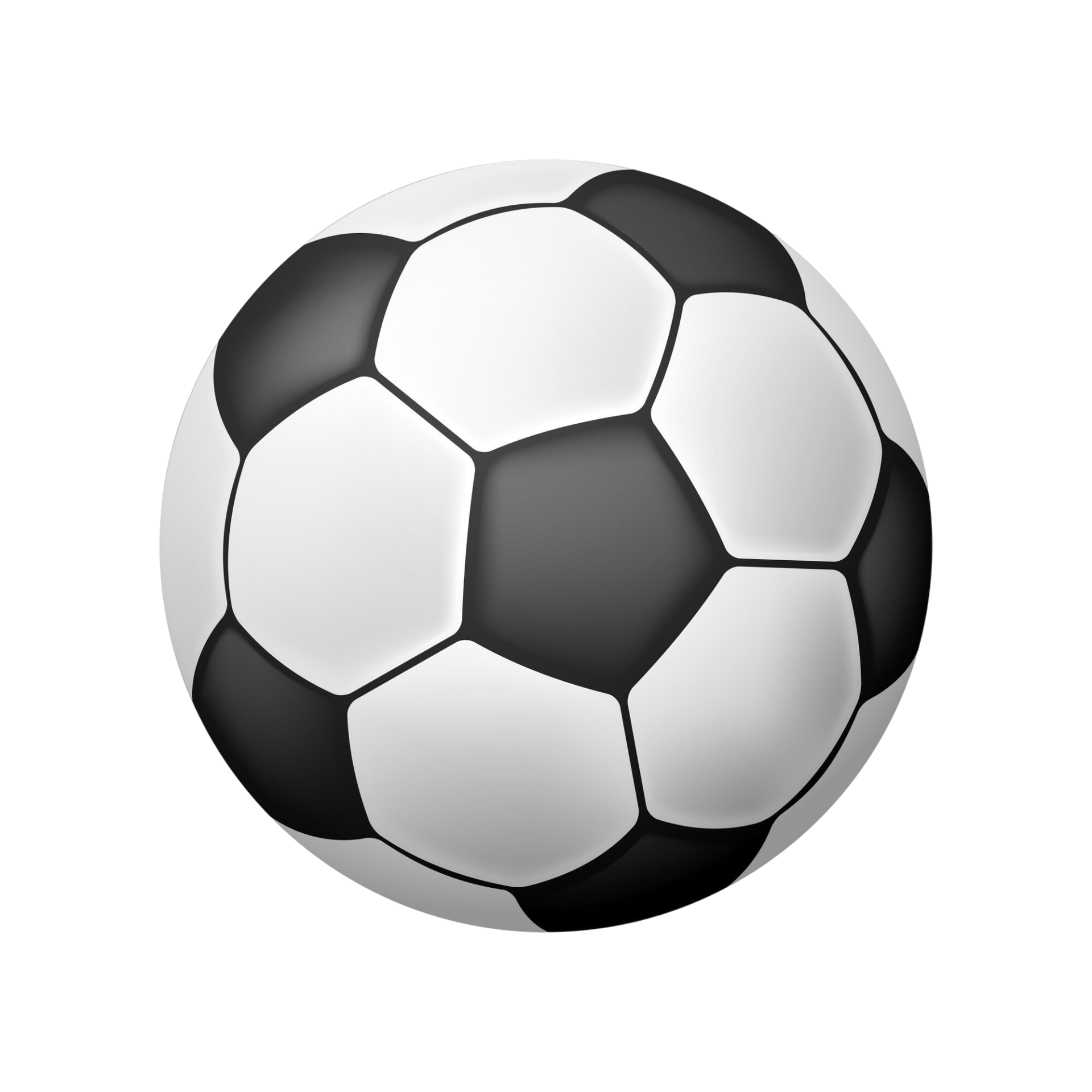 Bannière - Football - Vector isolated realistic soccer ball white - Tenue de festival