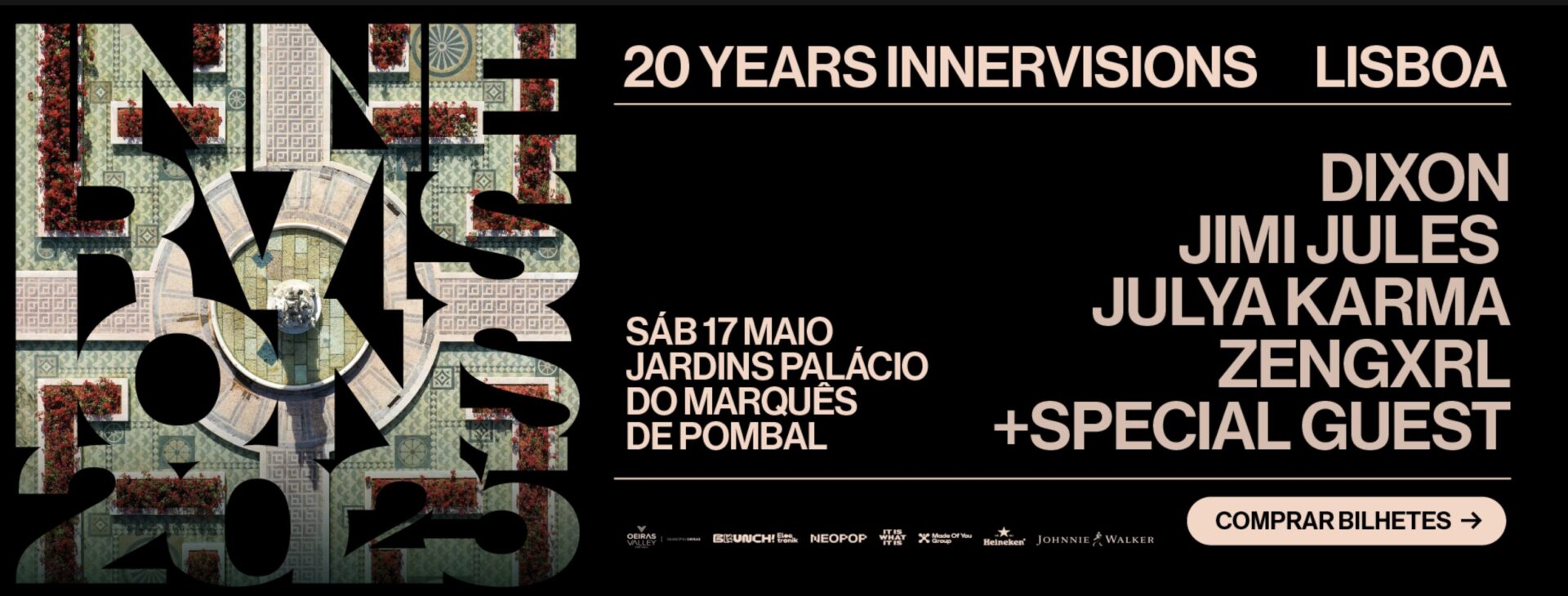 Les meilleurs festivals techno au Portugal en 2025 - Brunch electronik lisbon festival techno portugal - Ropa de festival