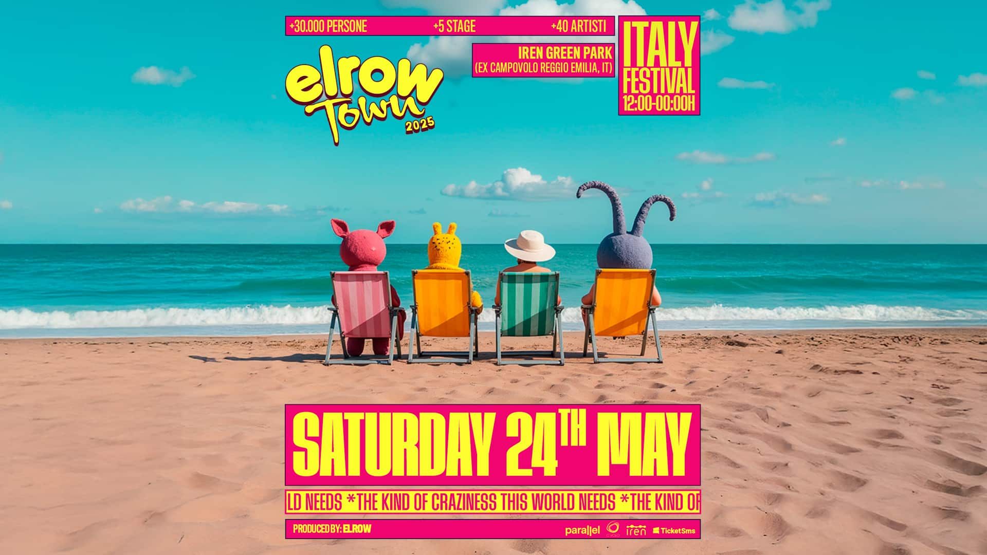 The best techno festivals in Italy in 2025 5 Les meilleurs festivals techno en Italie en 2025 - Elrow town italia festival techno italie tenue de festival - Tenue de festival
