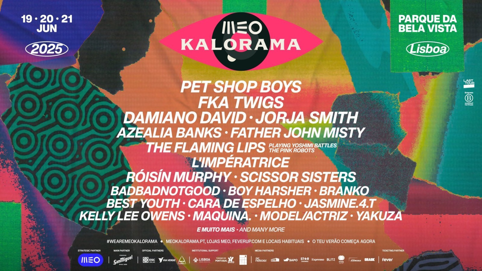 Les meilleurs festivals techno au Portugal en 2025 - Meo kalorama festival techno portugal - Ropa de festival