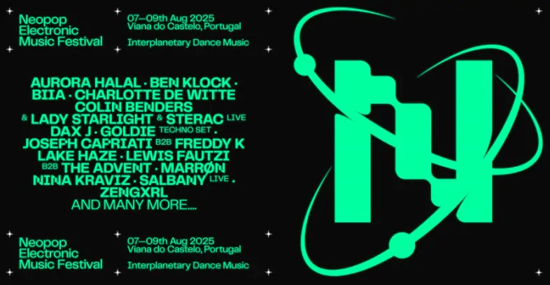 Les meilleurs festivals techno au Portugal en 2025 - Neopop festival techno portugal - Ropa de festival