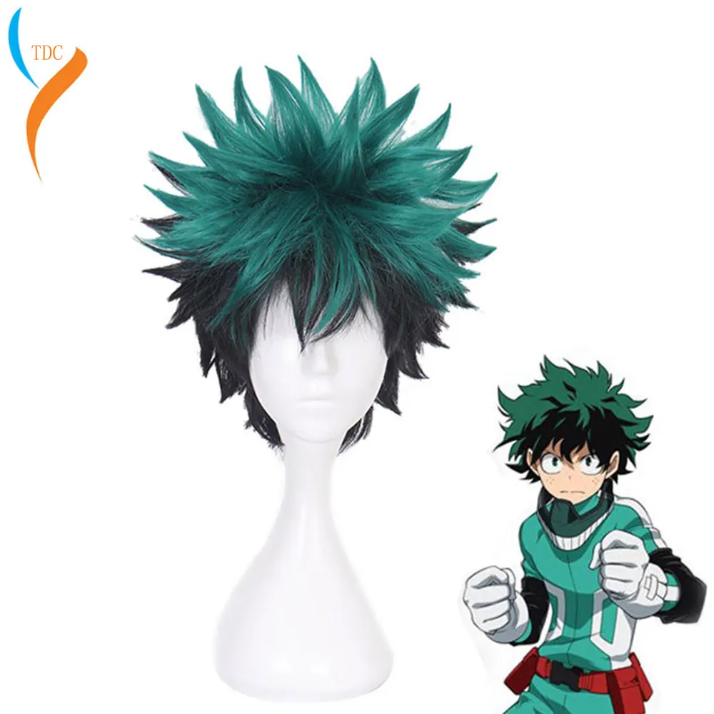 Cosplay Wig “Izuku Midoriya” from My Hero Academia - Kf htb vkxea wd kvjszkpq yp fxat - Tenue de festival