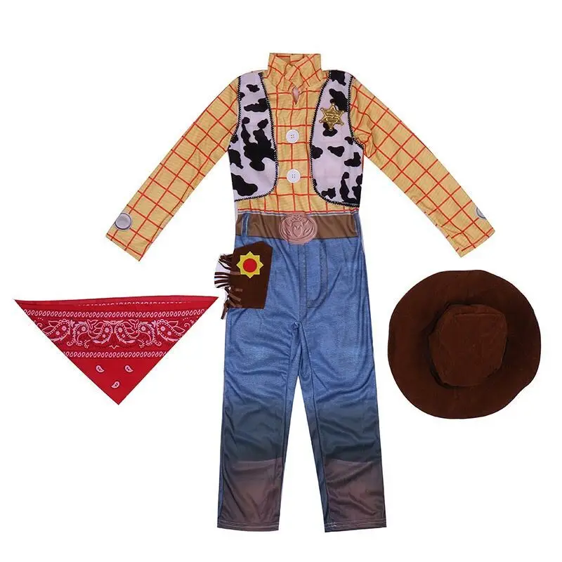 “Woody” Toy Story Costume for Kids - Kf s fe b db bf bs - Tenue de festival
