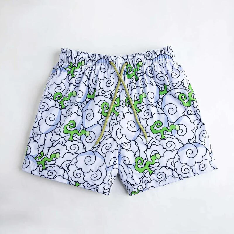 White Dragon Fruit Shorts in One Piece - Kf s b b b e a e d c f f - Tenue de festival