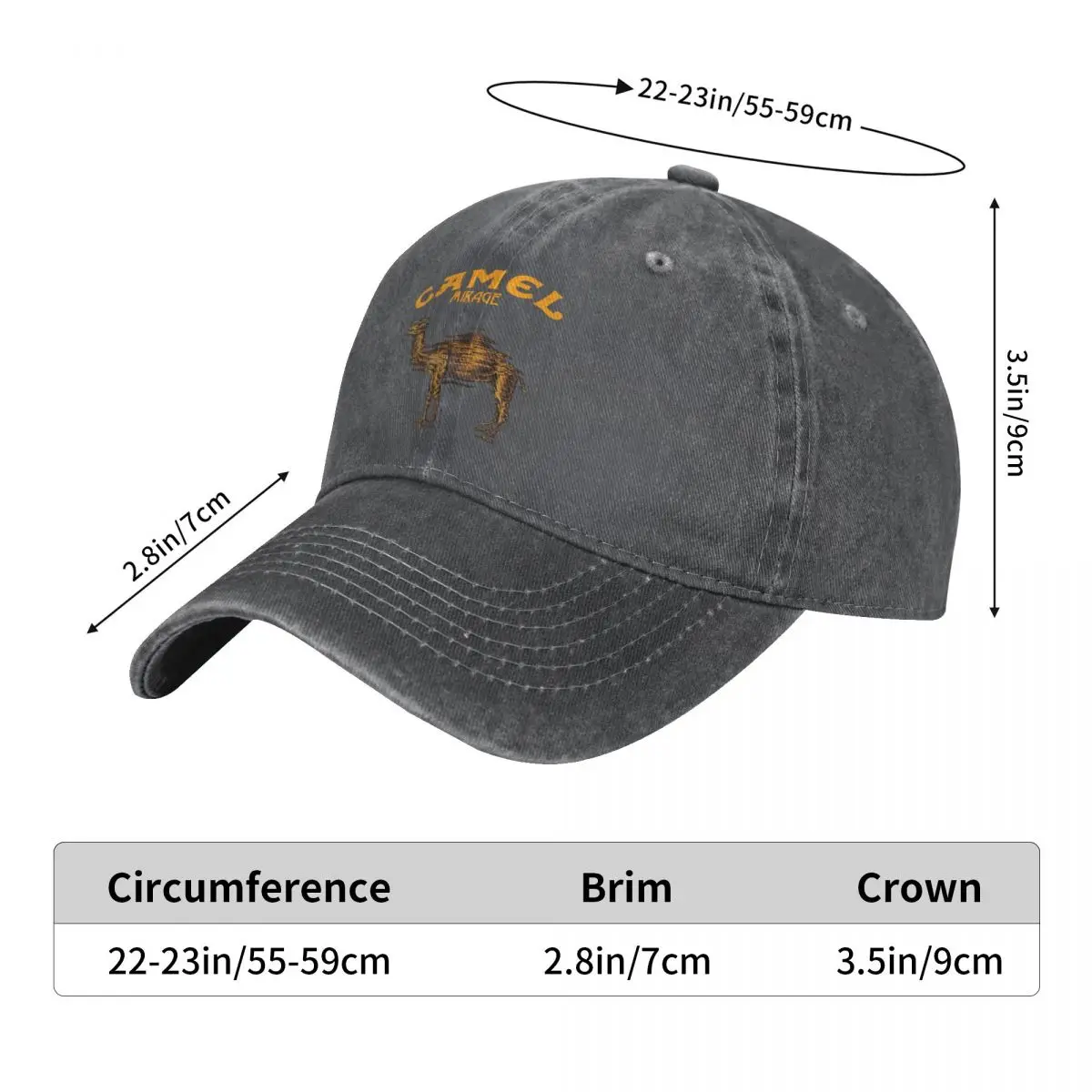 Camel Cap - Kf sa df c dd db cb - Tenue de festival