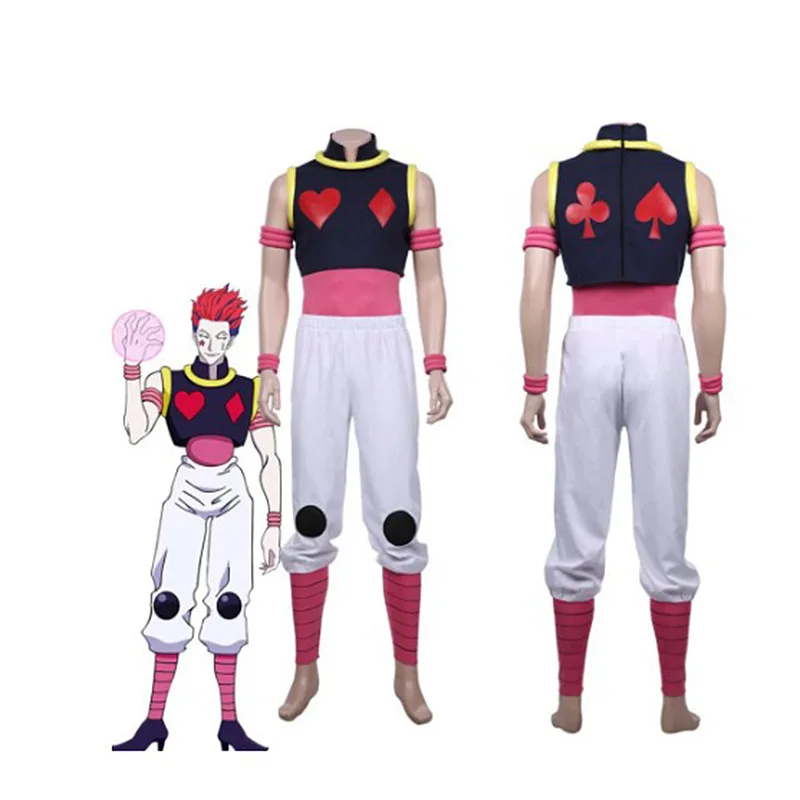 Hisoka Cosplay Costume from Hunter X Hunter - Kf sdcd b cdfd e b d edb h - Tenue de festival