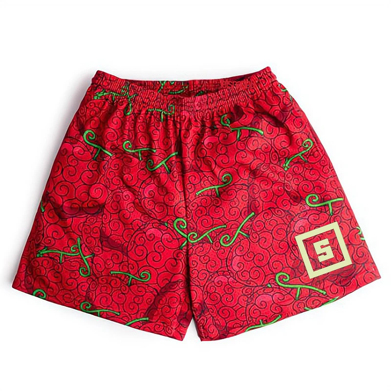 Red Dragon Fruit Shorts in One Piece - Kf sf fa dc b bad cda e bbdb h - Tenue de festival