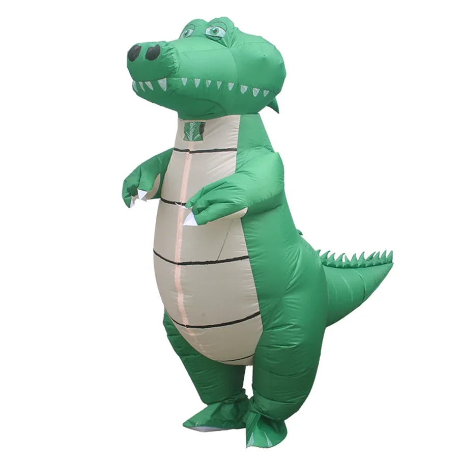 Inflatable Crocodile Costume - Kf sa b a daa b ba bb c h - Tenue de festival