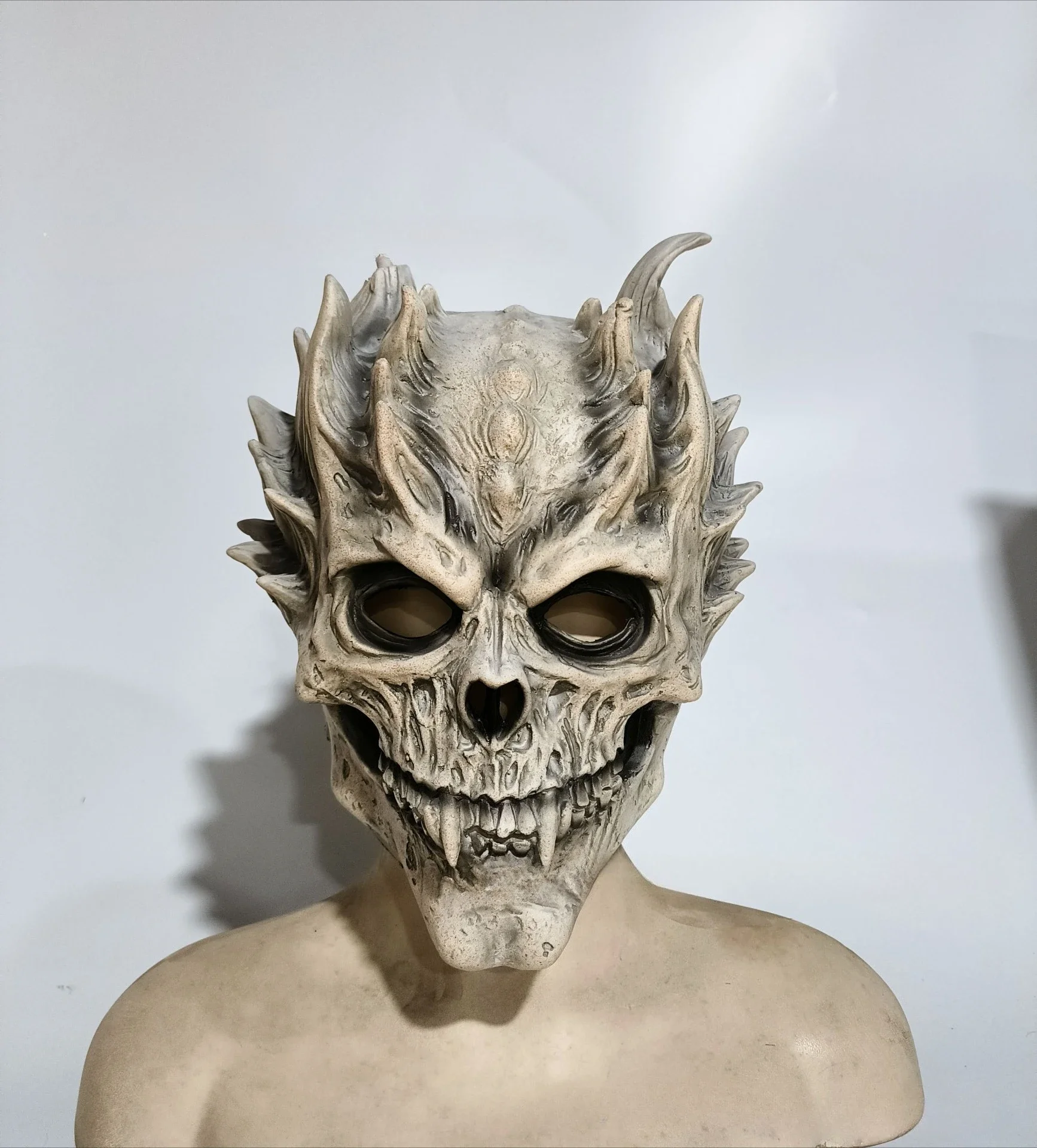 Horror Monster Skull Mask - Kf sac f f b eaf cdba a f br - Tenue de festival