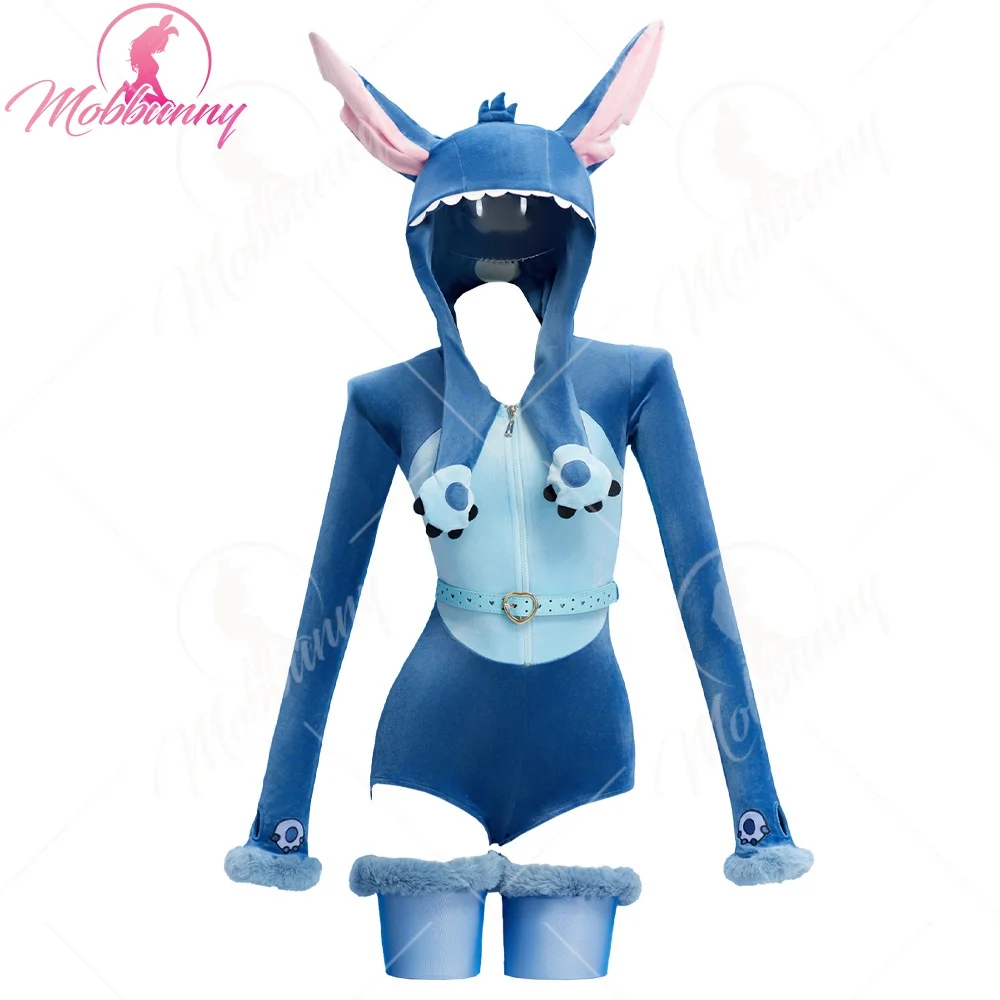 Sexy "Stitch" Cosplay Costume from Lilo & Stitch - Kf sb f b f bbe fa dc bb ar - Tenue de festival