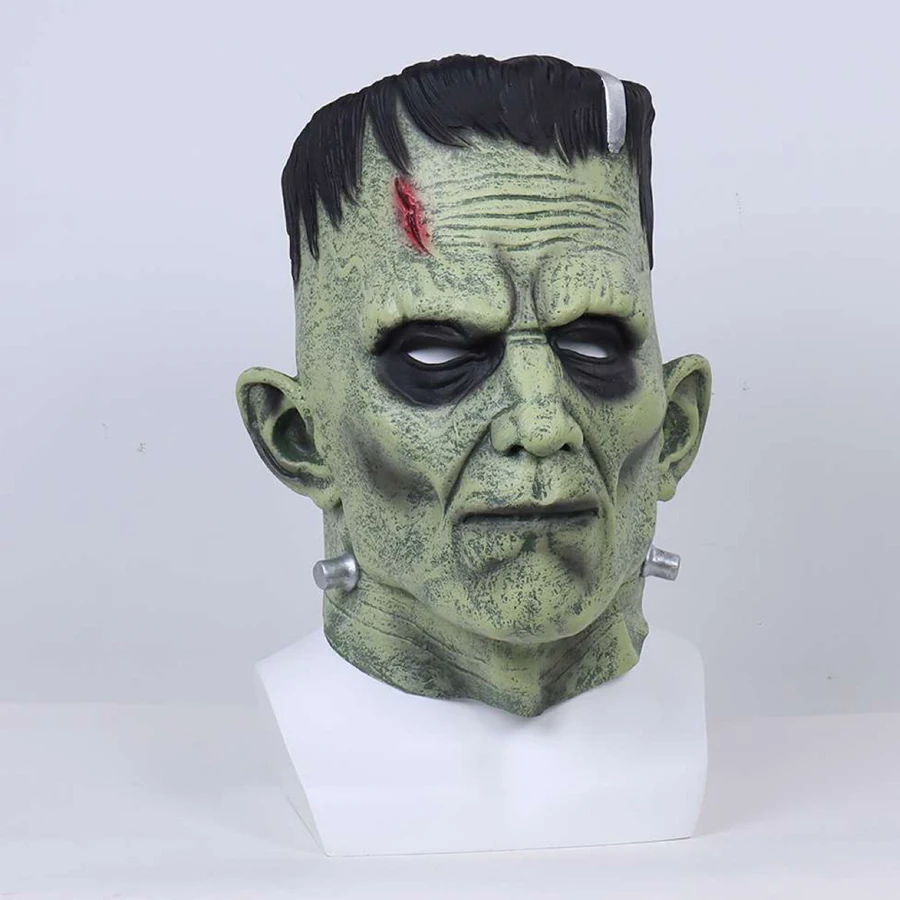 Latex Frankenstein Mask - Kf sbdf baa cbd b b febf b q - Festival clothing