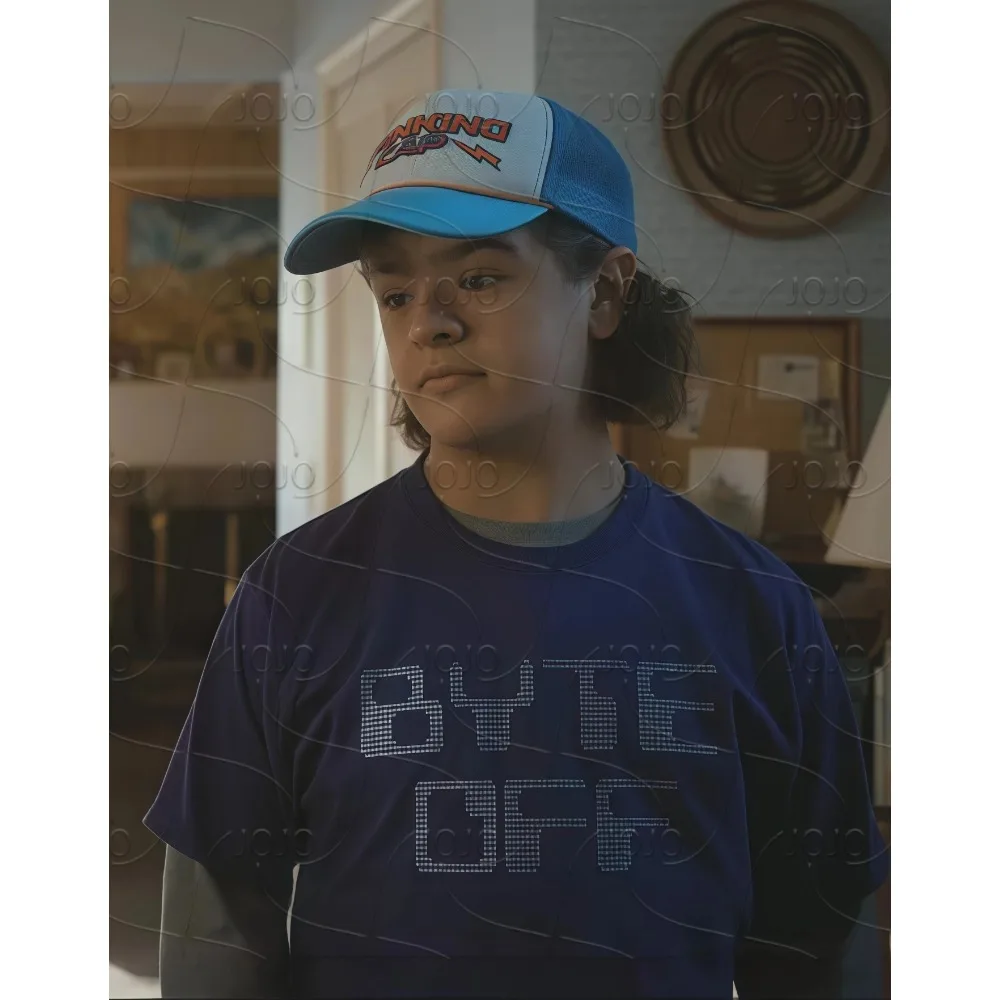 T-shirt BYTE OFF de "Dustin" dans Stranger Things (Saison 2) - Kf sff a cdc ab fb fbb - Festival clothing