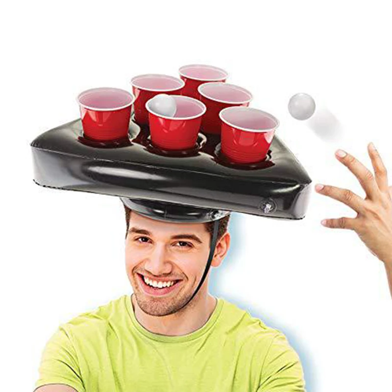 Chapeau gonflable porte-gobelets pour Bière Pong - Kf htb mn vba s kvjszfnq ad fxap - Tenue de festival