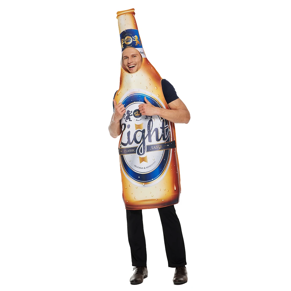 Costume de bouteille de bière blonde - Kf sa b b e cec cabc dc ac l - Tenue de festival